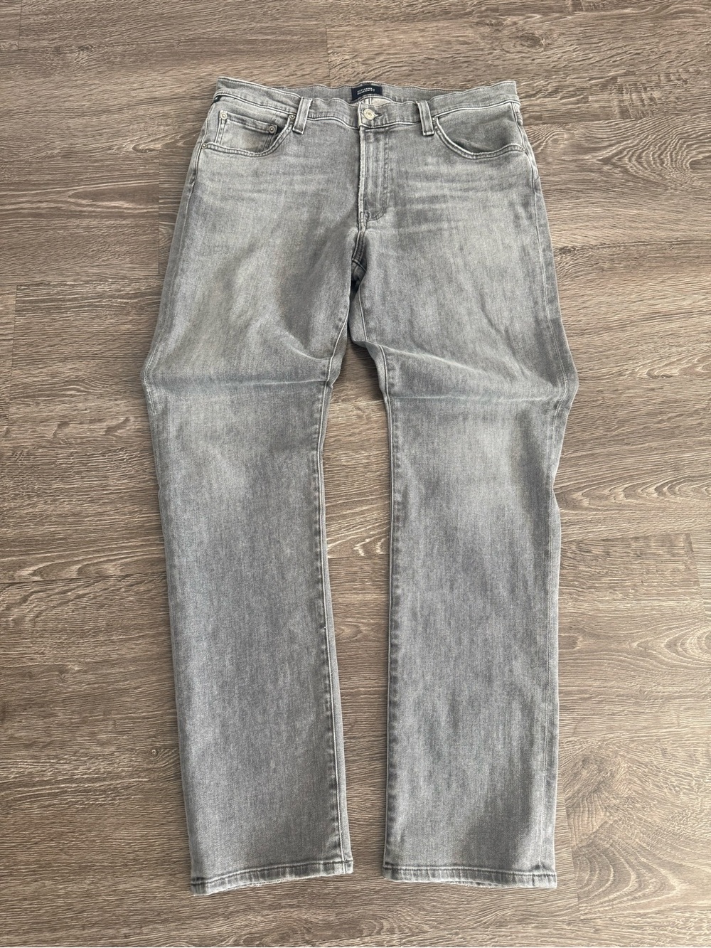 Citizens Of Humanity Gray Straight-Leg Jeans